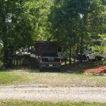 RV campsite at Ozark View RV Park near Branson MO