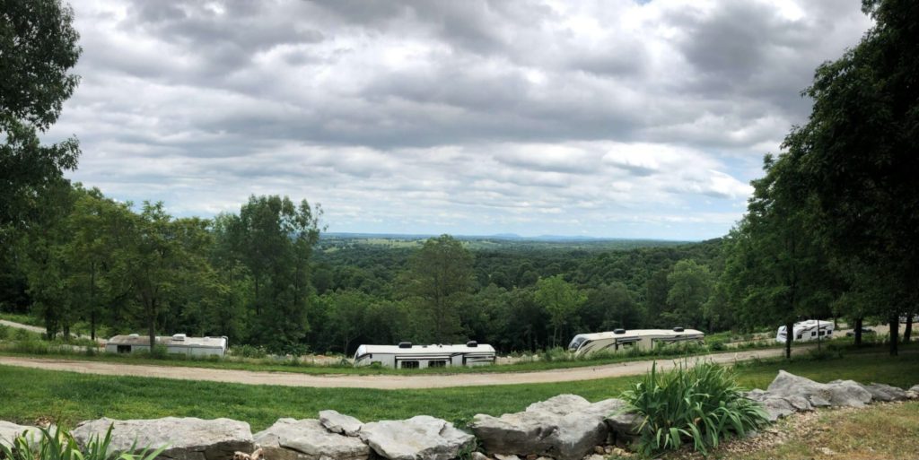 Campground near Branson MO at Ozark View RV Park